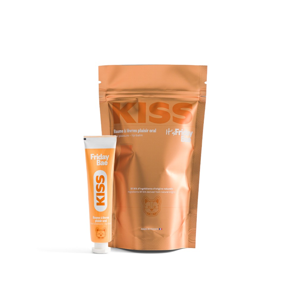 oral pleasure lip balm - KISS Tube 15 mL | ViPstore.hu - Erotika webáruház #1 - EAN 3700444650058 | SKU YESFOR0014
