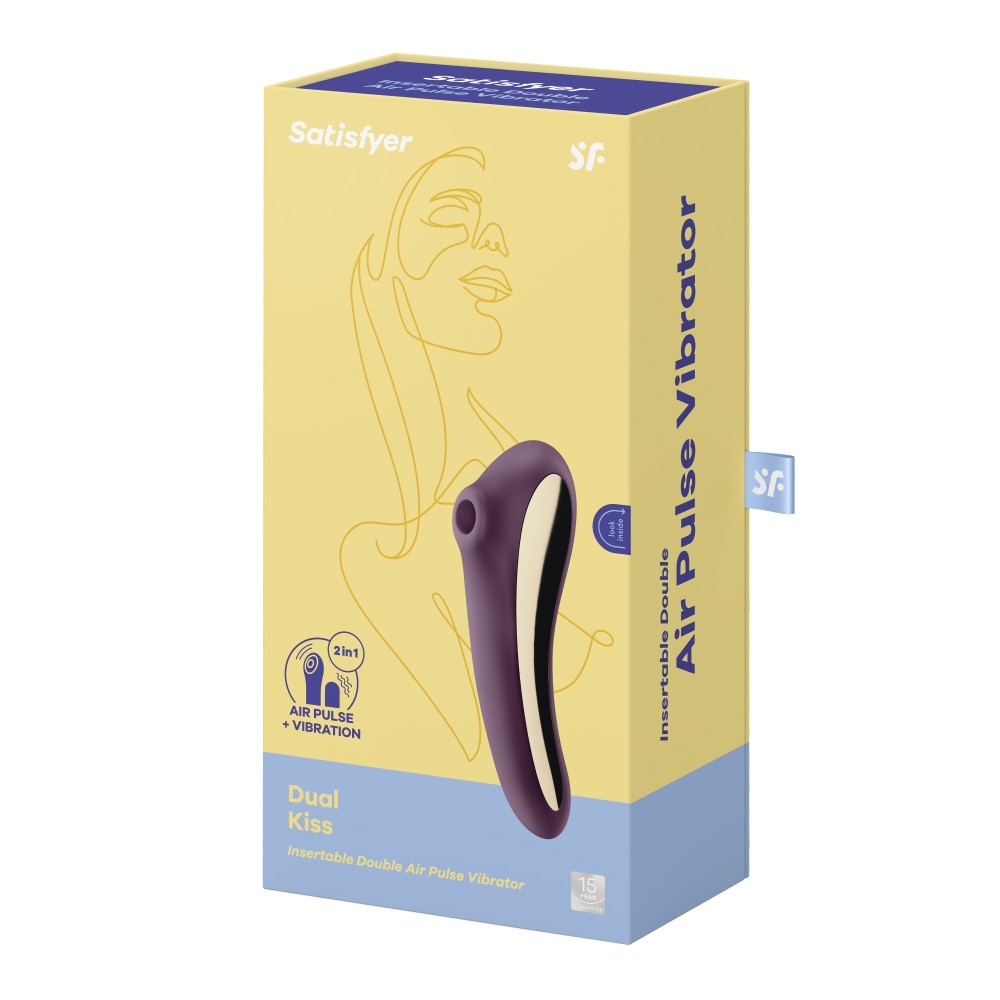 Dual Kiss wine red | ViPstore.hu - Erotika webáruház #1 - EAN 4061504003016 | SKU SATISFY334