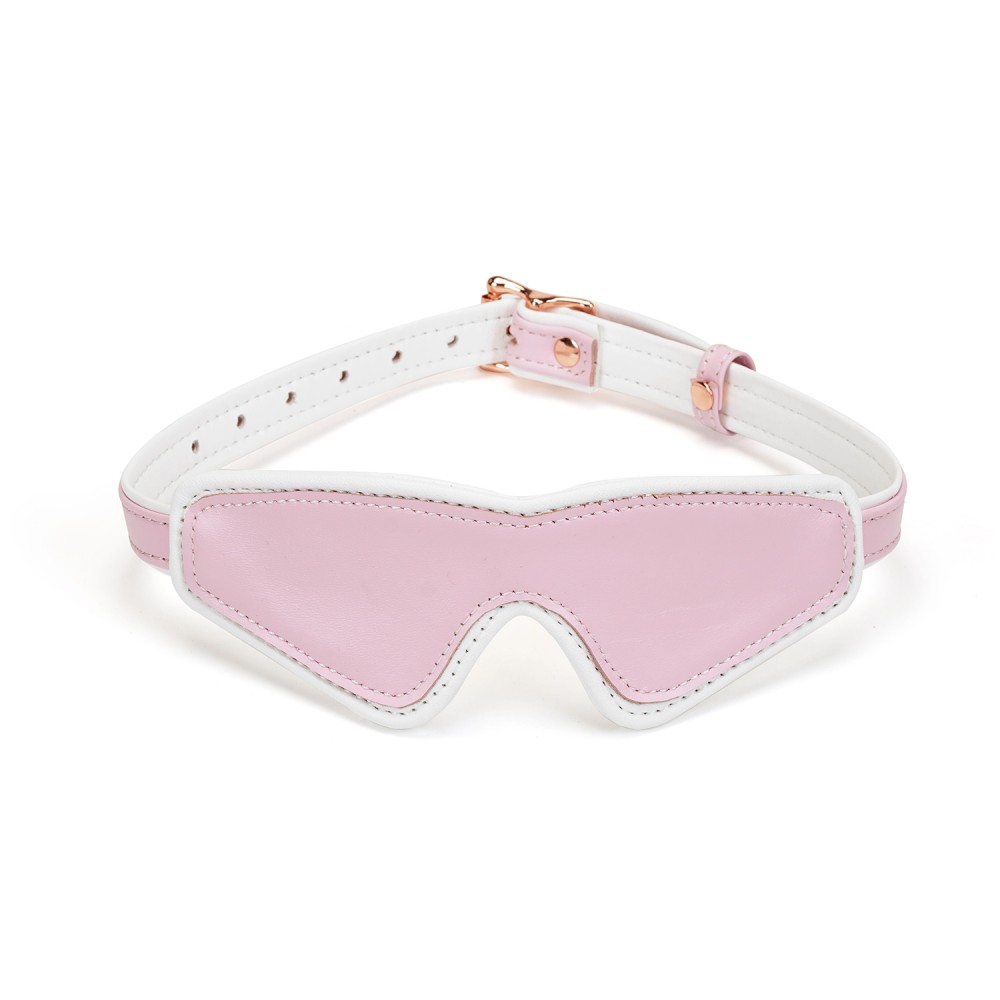 White & Pink Fairy Goat Leather Blindfold | ViPstore.hu - Erotika webáruház #1 - EAN 4582558003314 | SKU LIEBESE008