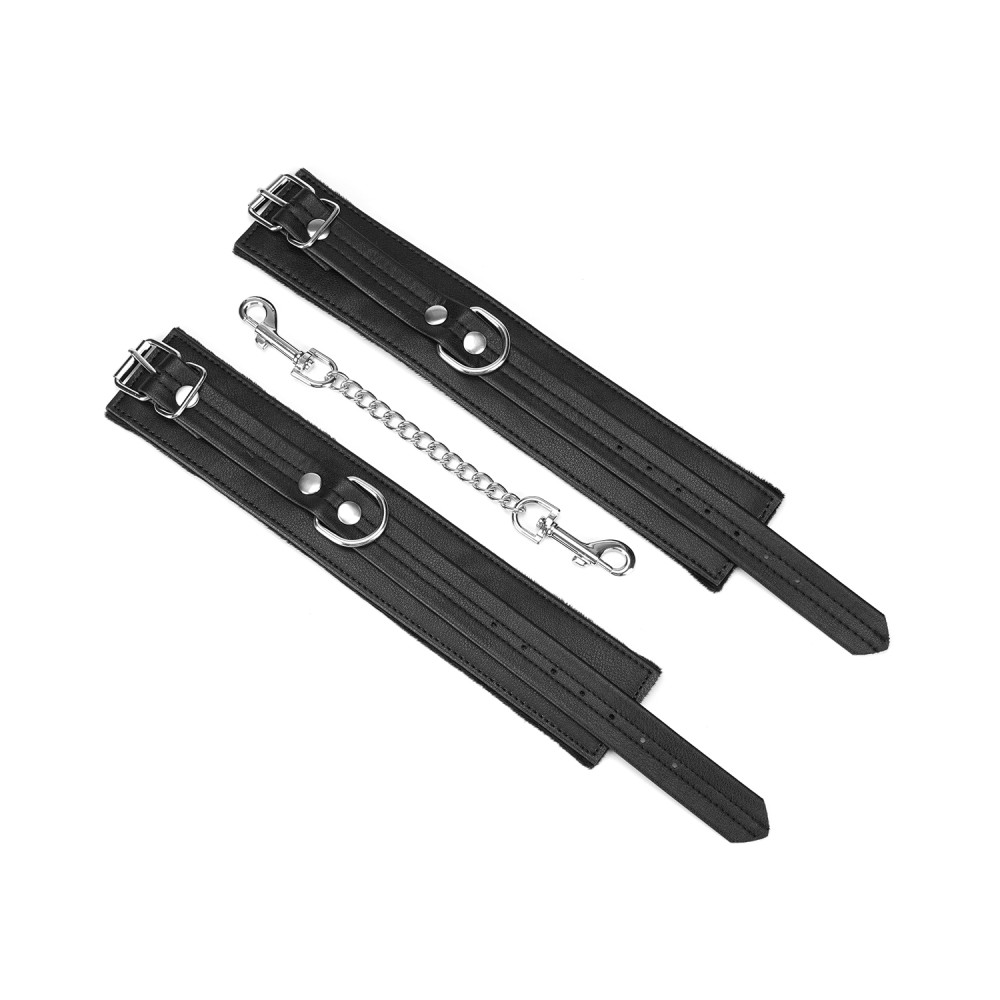 Black Bond Ankle Cuffs | ViPstore.hu - Erotika webáruház #4 - EAN 4582558002584 | SKU LIEBESE038