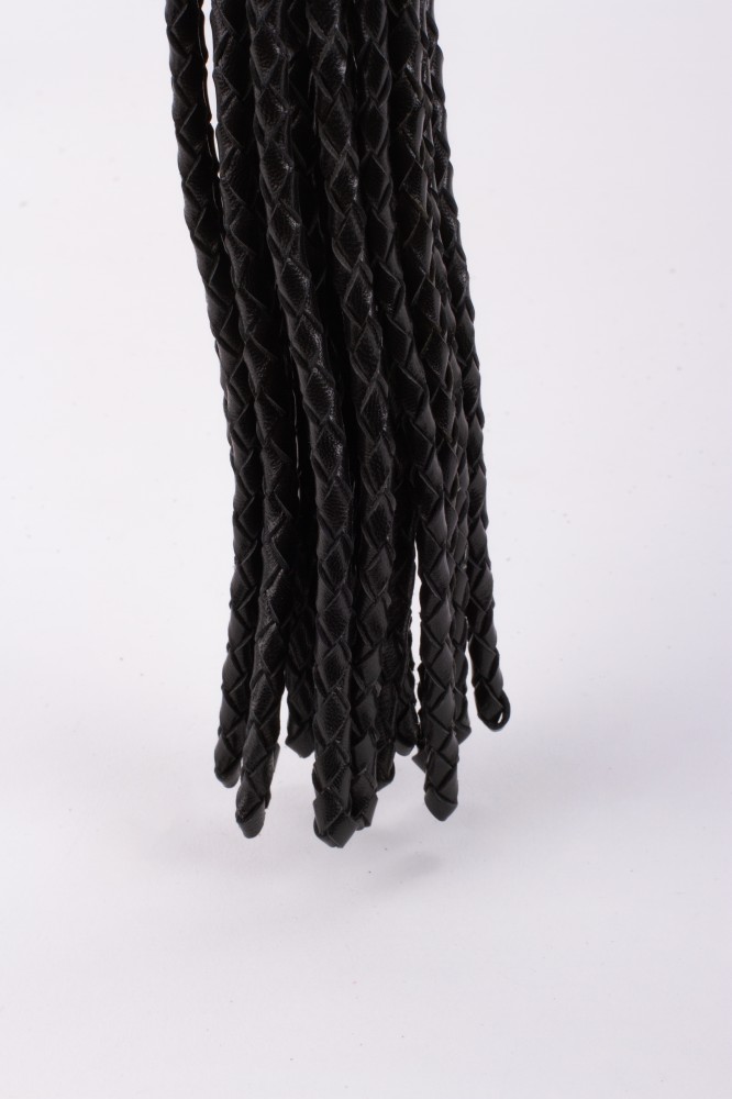 Kid Handle Kid Leather Braided Tails Black | ViPstore.hu - Erotika webáruház #5 - EAN 5999560517392 | SKU DEVIL00056