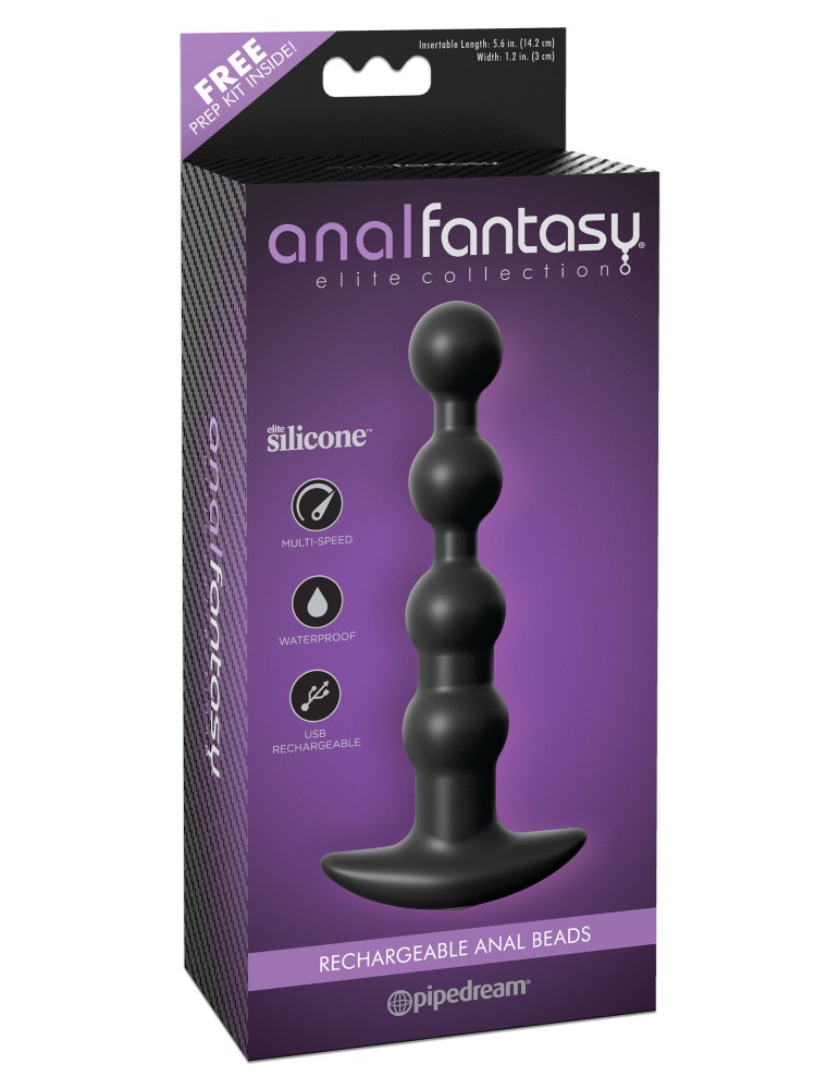 Rechargeable Anal Beads Black | ViPstore.hu - Erotika webáruház #1 - EAN 603912751673 | SKU PIPE477523