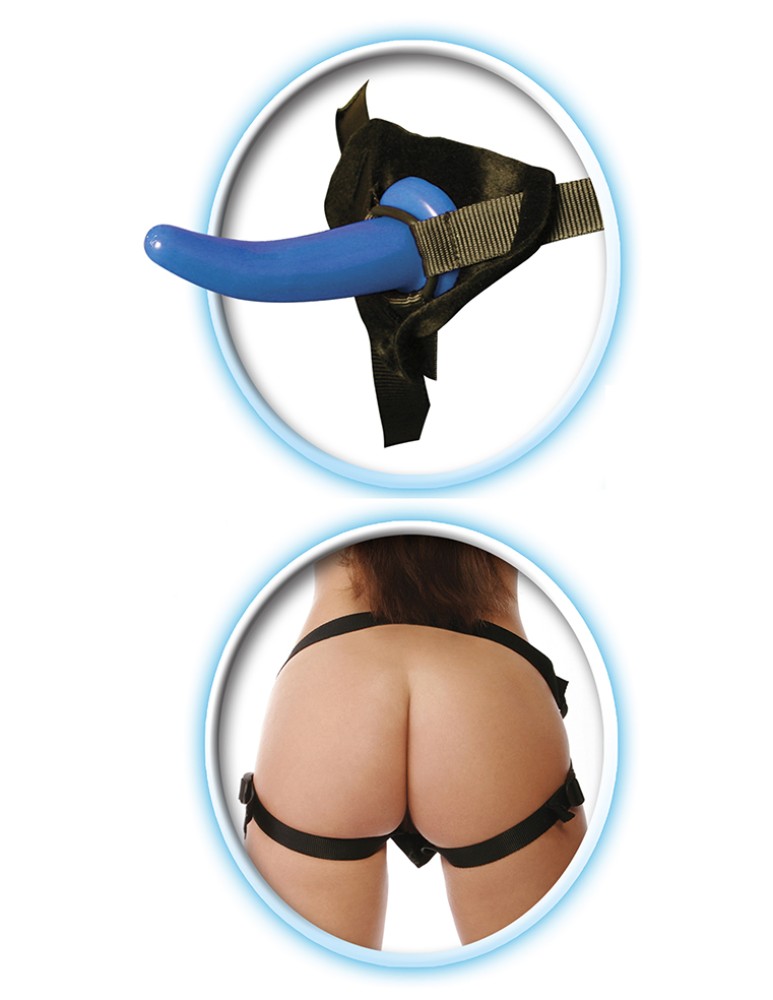 Beginner's Strap-On for Him Blue/Black | ViPstore.hu - Erotika webáruház #4 - EAN 603912215861 | SKU PIPE216223