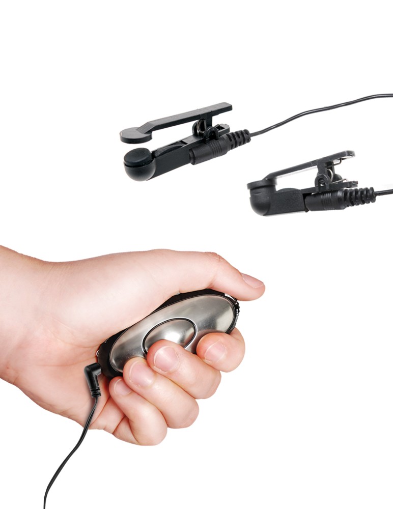 Shock Therapy Nipple Clamps Black/Silver | ViPstore.hu - Erotika webáruház #3 - EAN 603912285154 | SKU PIPE372302