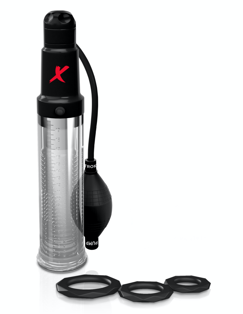 Suck-N-Pump Stroker Clear/Black | ViPstore.hu - Erotika webáruház #4 - EAN 603912751505 | SKU PIPE0RD528