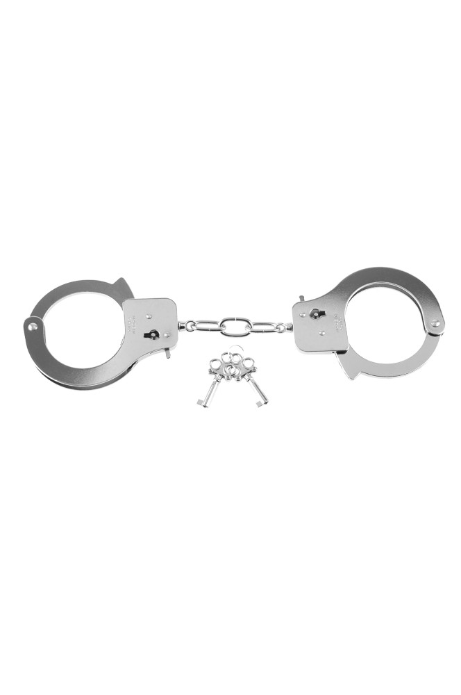 Designer Metal Handcuffs Silver | ViPstore.hu - Erotika webáruház #2 - EAN 603912105018 | SKU PIPE380126