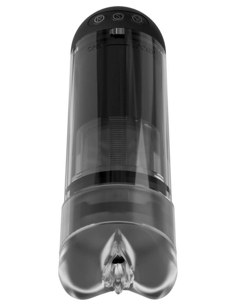 Extender Pro Vibrating Pump Clear/Black | ViPstore.hu - Erotika webáruház #2 - EAN 603912755435 | SKU PIPERD5300