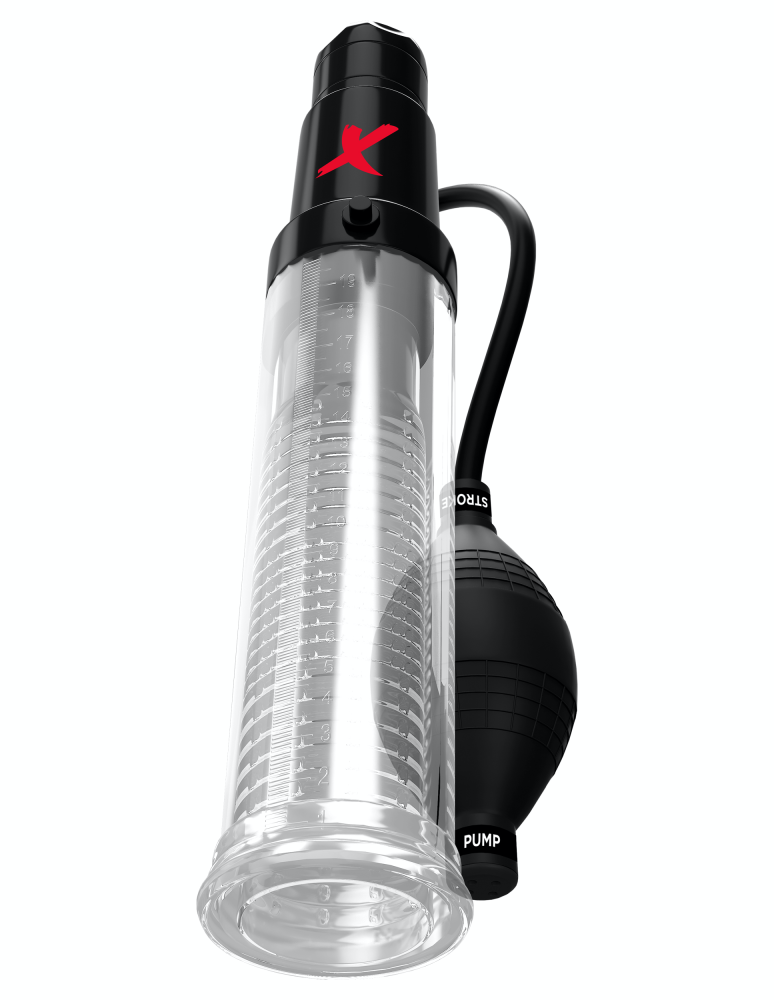 Suck-N-Pump Stroker Clear/Black | ViPstore.hu - Erotika webáruház #2 - EAN 603912751505 | SKU PIPE0RD528