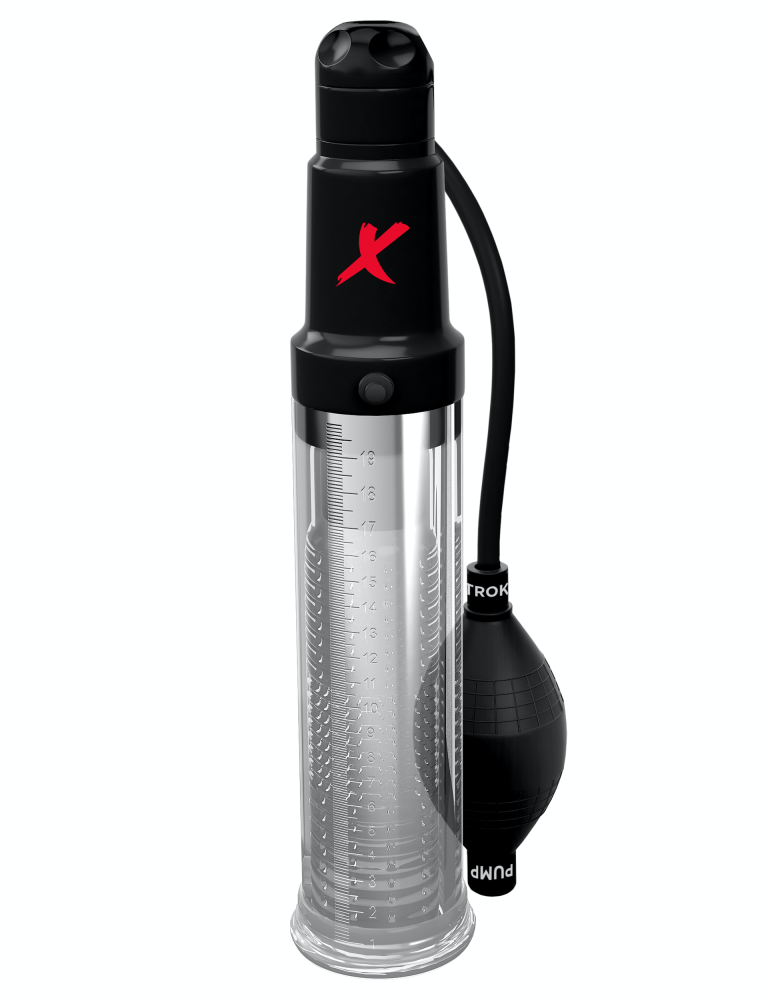 Suck-N-Pump Stroker Clear/Black | ViPstore.hu - Erotika webáruház #3 - EAN 603912751505 | SKU PIPE0RD528