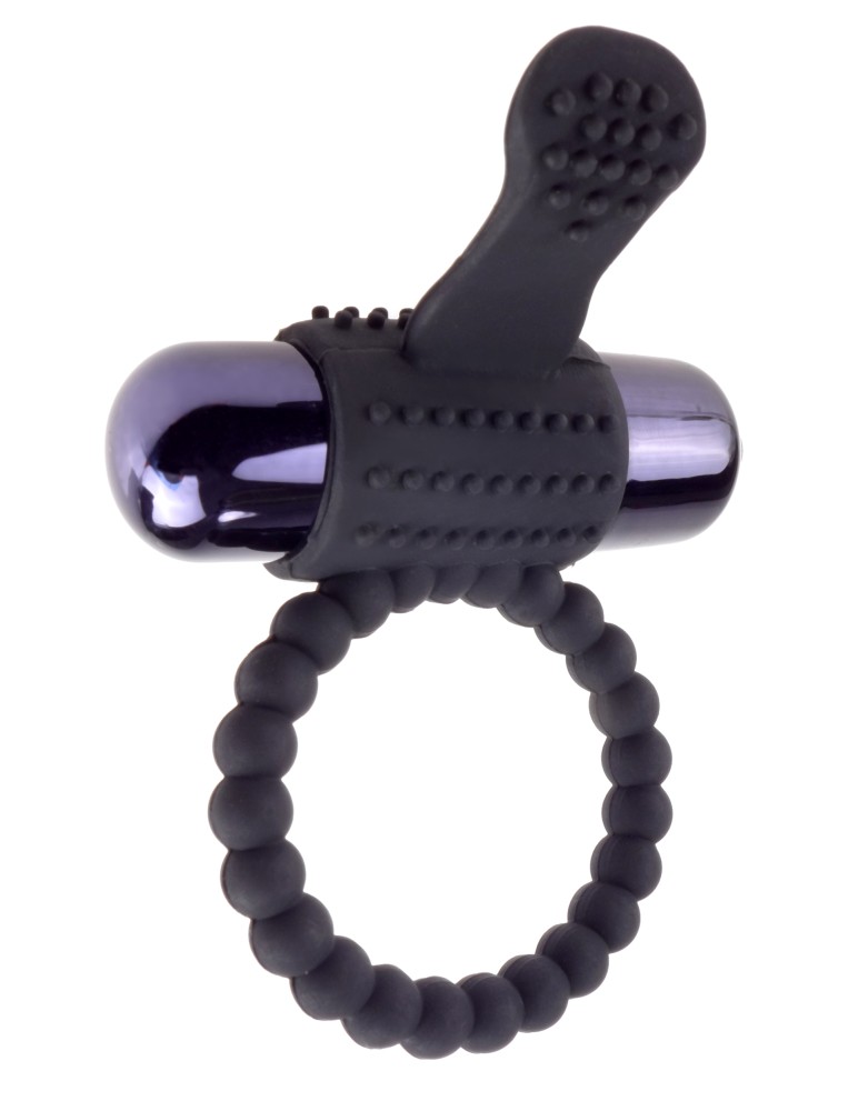 Vibrating Silicone Super Ring Black | ViPstore.hu - Erotika webáruház #2 - EAN 603912747881 | SKU PIPE596623