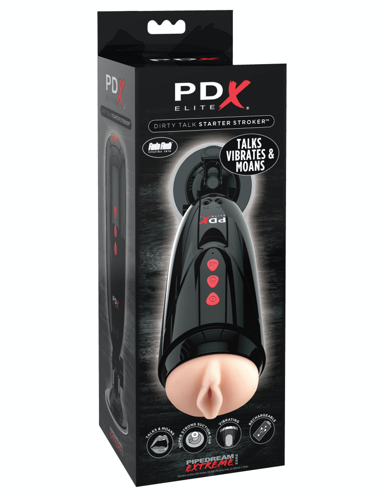 Dirty Talk Starter Stroker  Light/Black | ViPstore.hu - Erotika webáruház #1 - EAN 603912751468 | SKU PIPE0RD524