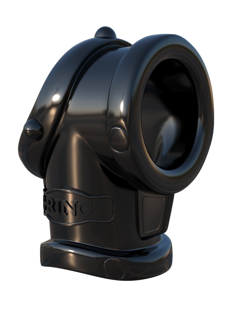 Cock Pipe With Ball-Stretcher Black | ViPstore.hu - Erotika webáruház #2 - EAN 603912358582 | SKU PIPE592223