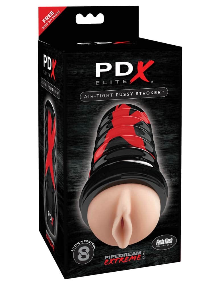 Air Tight Pussy Stroker  Light/Black | ViPstore.hu - Erotika webáruház #1 - EAN 603912744385 | SKU PIPE0RD503