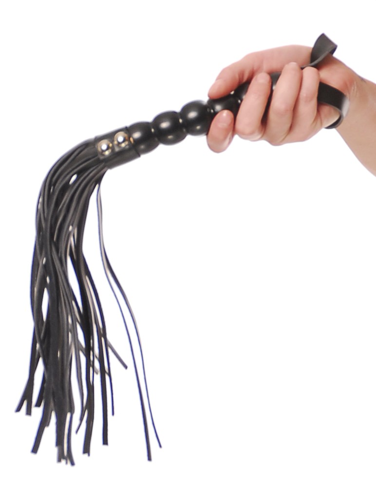 Beaded Cat-o-Nine Tails Black | ViPstore.hu - Erotika webáruház #4 - EAN 603912247961 | SKU PIPE370300