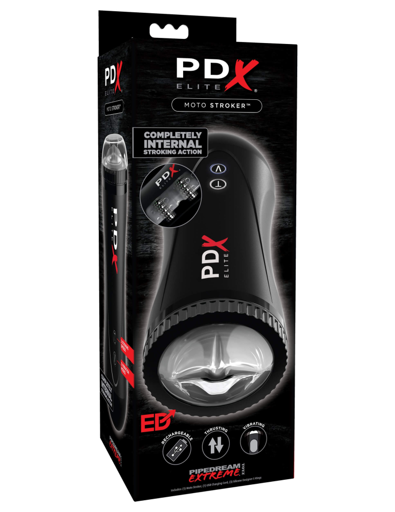 Moto Stroker Black | ViPstore.hu - Erotika webáruház #1 - EAN 603912764482 | SKU PIPE0RD538