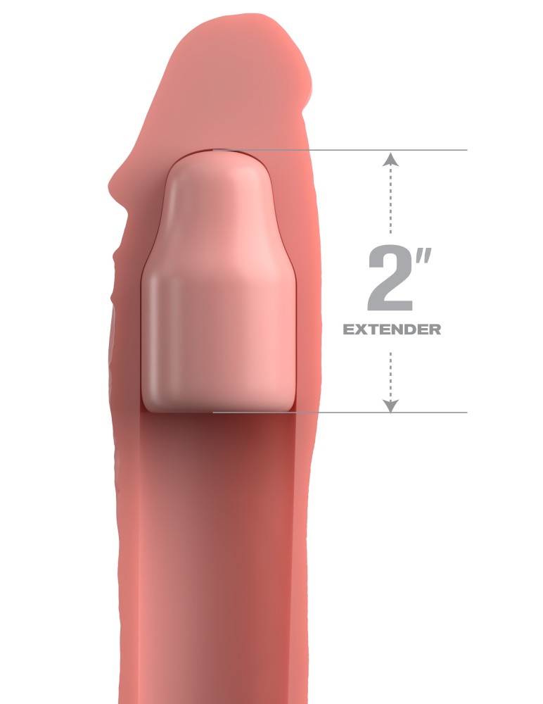 6" Extension with Strap Light | ViPstore.hu - Erotika webáruház #3 - EAN 603912772593 | SKU PIPE415021