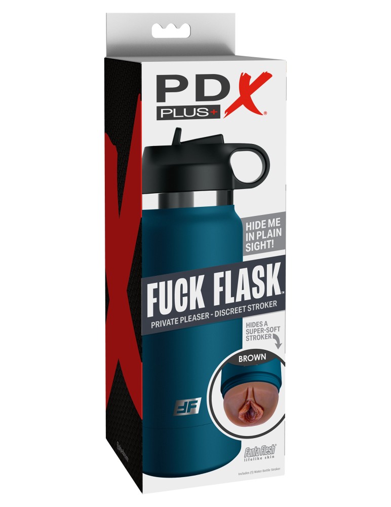 Fuck Flask Private Pleaser Discreet Stroker Brown | ViPstore.hu - Erotika webáruház #1 - EAN 603912775419 | SKU PIPERD62729