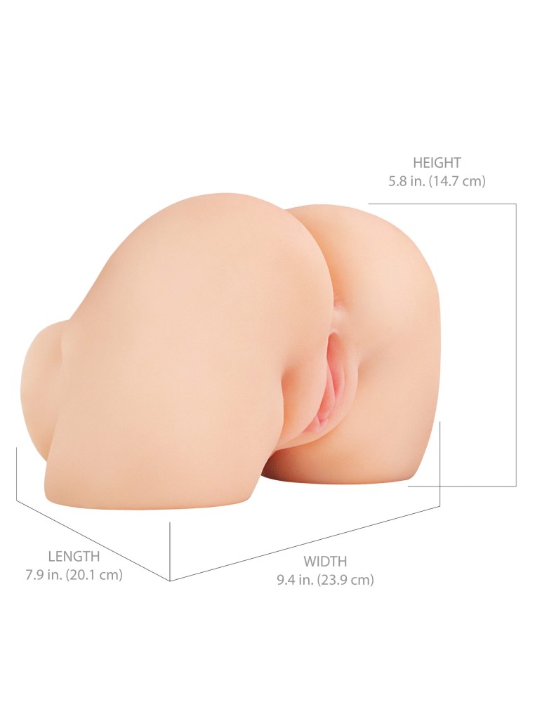 Shake That Ass Vibrating Mega Masturbator | ViPstore.hu - Erotika webáruház #6 - EAN 603912775839 | SKU PIPERD63221