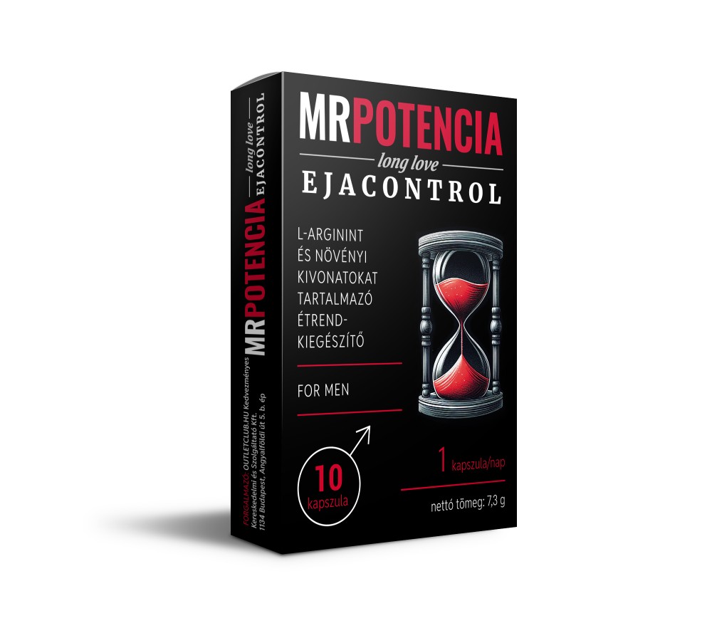 MRPOTENCIA LONG LOVE EJACONTROL - 10 PCS | ViPstore.hu - Erotika webáruház #1 - EAN 5999862029470 | SKU MRPOT00004