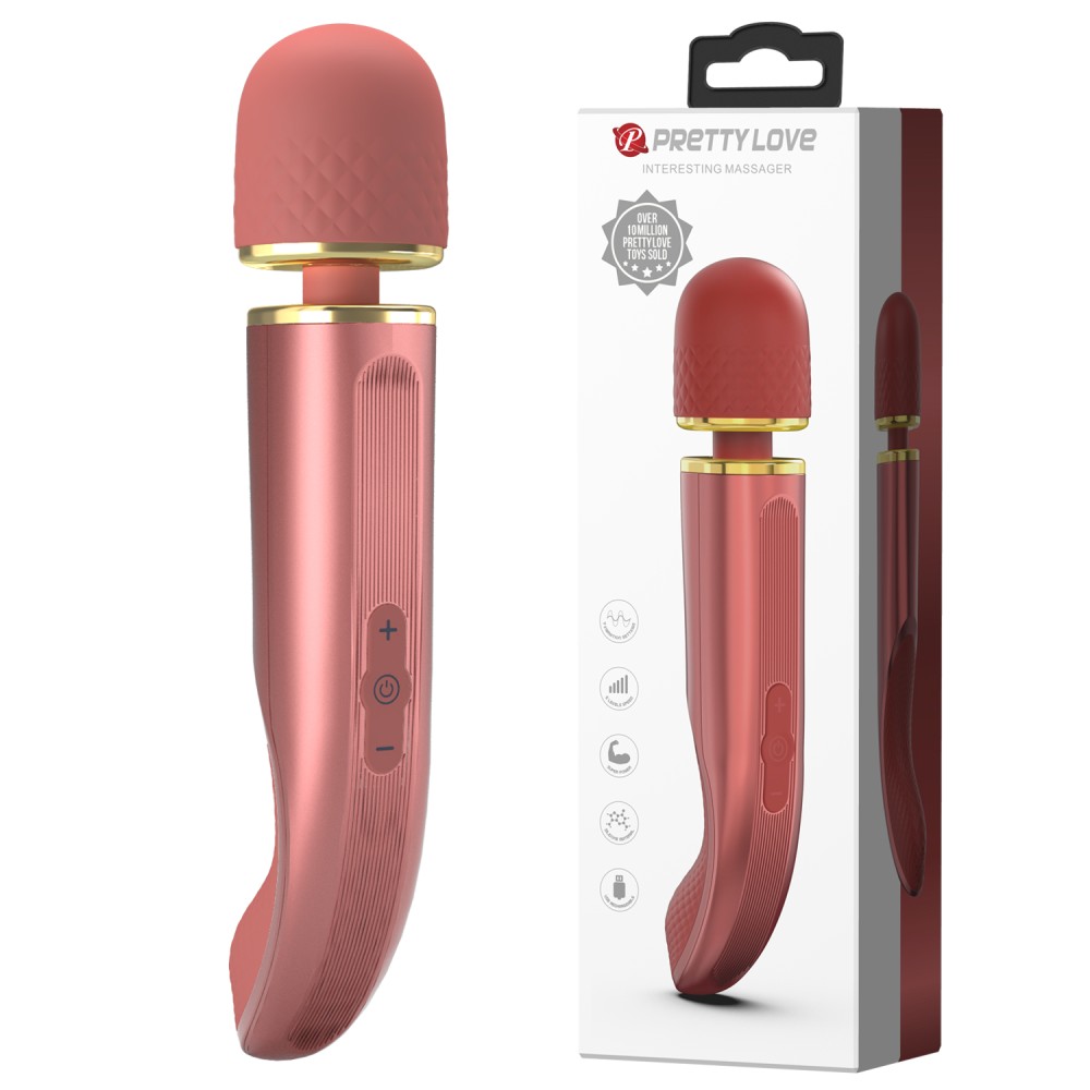Pretty Love Interesting Massager Rose | ViPstore.hu - Erotika webáruház #4 - EAN 6959532328660 | SKU DEBRA01699