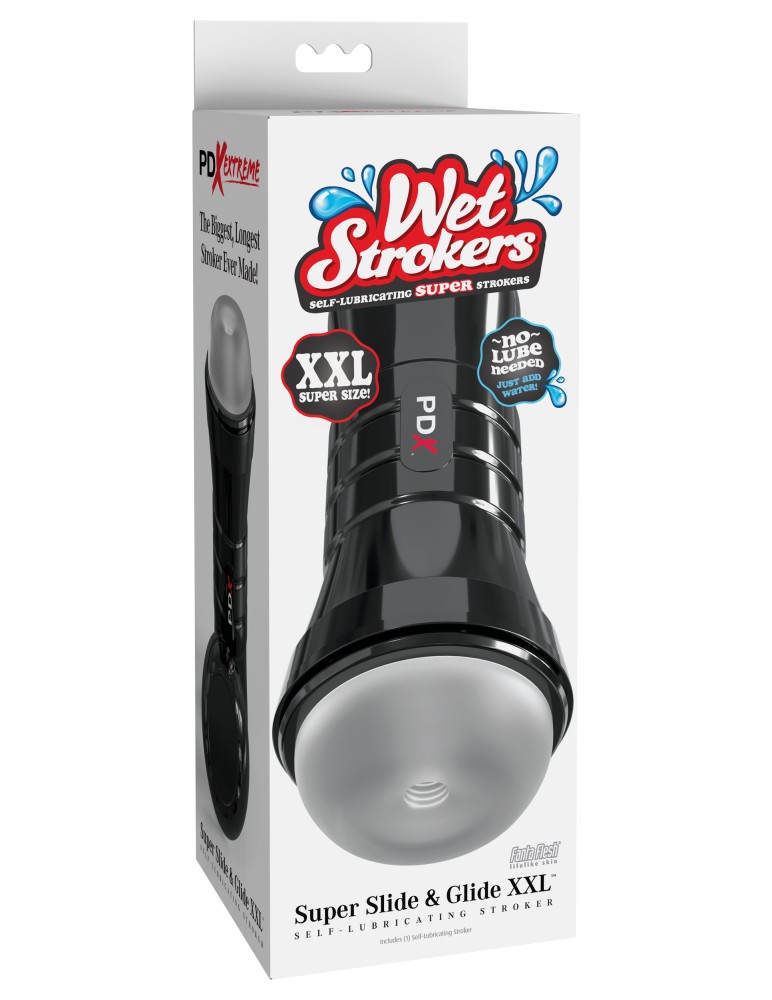 PDX Extreme - Wet Stroker - Super Slide & Glide XXL - Frosted | ViPstore.hu - Erotika webáruház #1 - EAN 603912775990 | SKU PIPERD42720