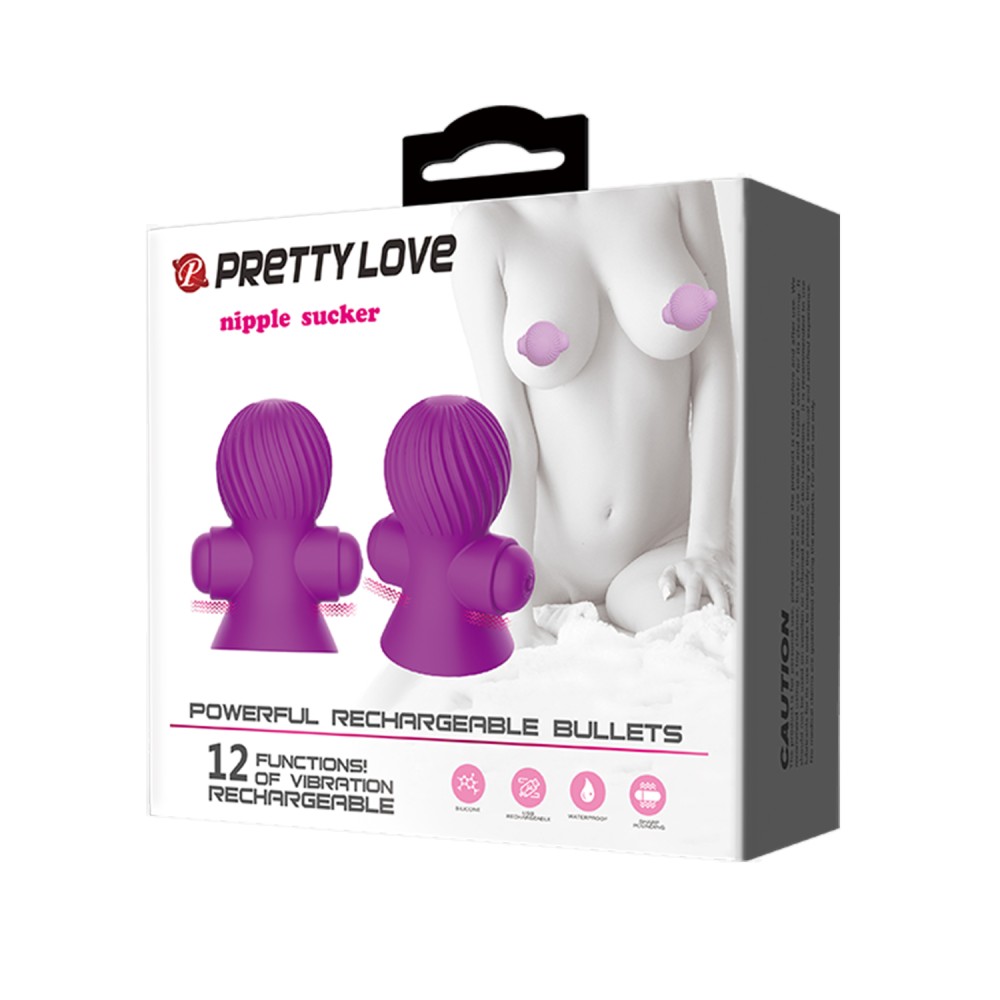 Pretty Love Nipple Sucker Purple | ViPstore.hu - Erotika webáruház #1 - EAN 6959532331486 | SKU DEBRA01821