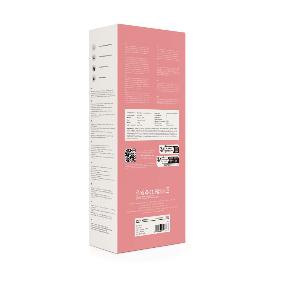 Ava Neo Peach Pink | ViPstore.hu - Erotika webáruház #5 - EAN 6959633104668 | SKU SVAKOM0224
