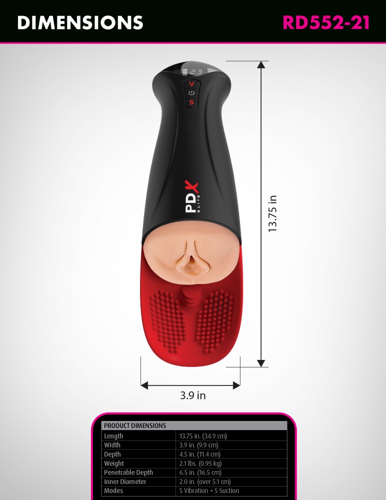 Fuck-O-Matic Pro XL - Light | ViPstore.hu - Erotika webáruház #6 - EAN 603912775549 | SKU PIPERD55221