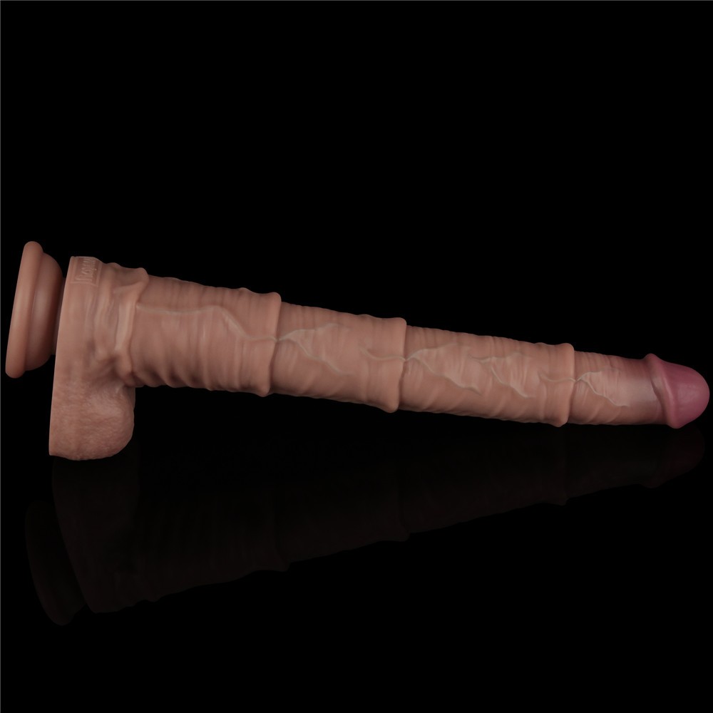 16'' Dual Layered Bendable Silicone Cock XXL(Flesh) | ViPstore.hu - Erotika webáruház #8 - EAN 6942063401957 | SKU LVTOY00797