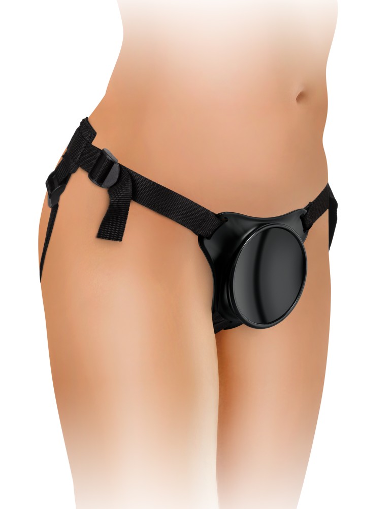 Beginner's Silicone Body Dock Kit Black / Black | ViPstore.hu - Erotika webáruház #6 - EAN 603912771244 | SKU PIPE578221
