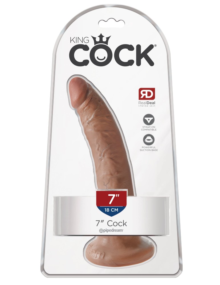 7" Cock  Tan | ViPstore.hu - Erotika webáruház #1 - EAN 603912746310 | SKU PIPE550222