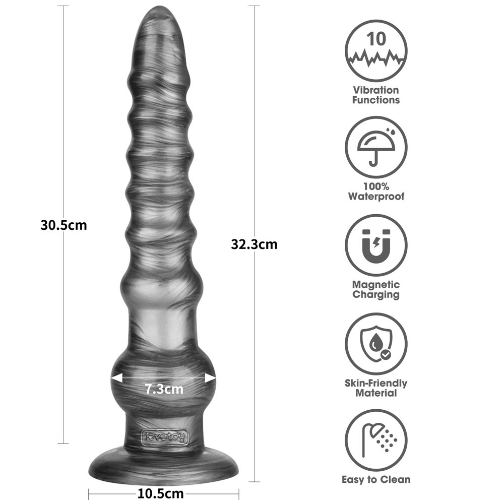 12.5" King Sized Vibrating Vibrax Slider | ViPstore.hu - Erotika webáruház #4 - EAN 6942063402459 | SKU LVTOY00814