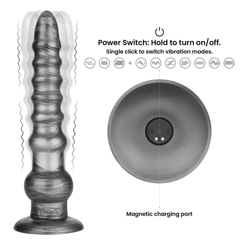 12.5" King Sized Vibrating Vibrax Slider | ViPstore.hu - Erotika webáruház #5 - EAN 6942063402459 | SKU LVTOY00814