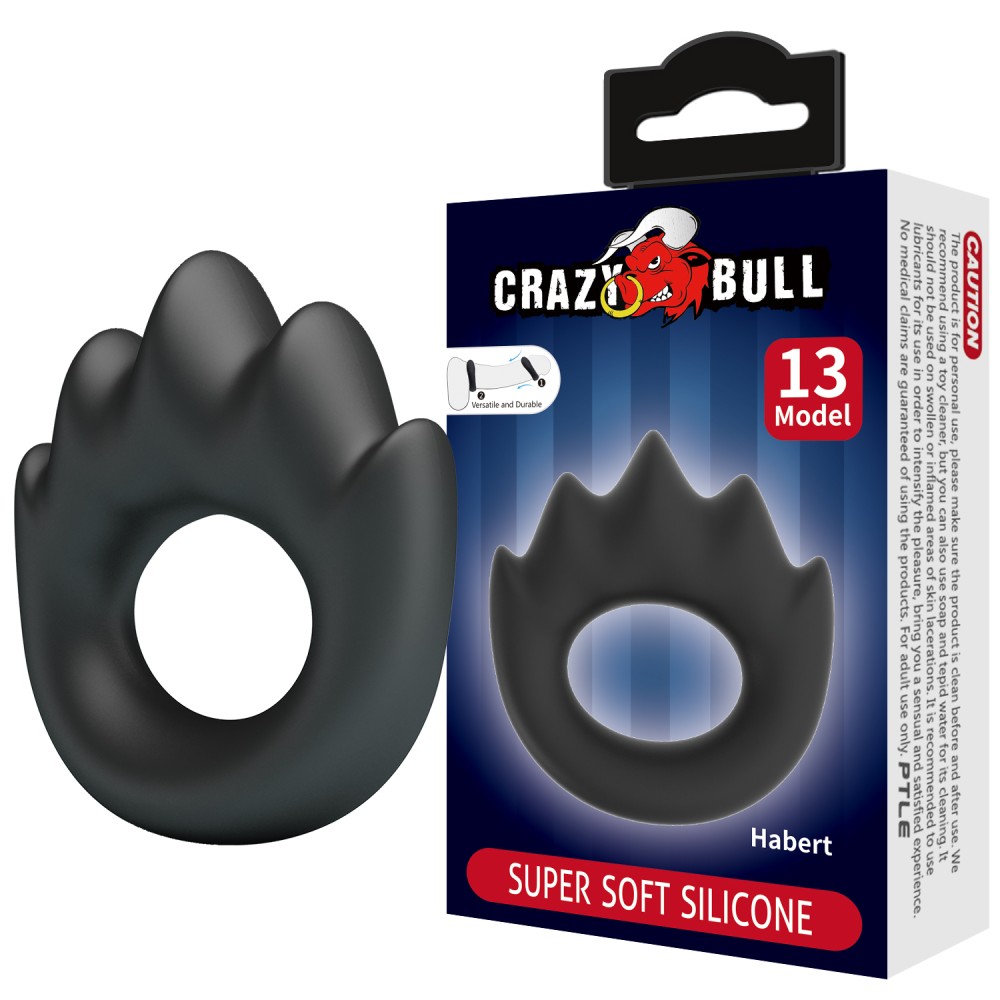 Crazy Bull Habert Super Soft Silicone Ring | ViPstore.hu - Erotika webáruház #2 - EAN 6959532337518 | SKU DEBRA01899