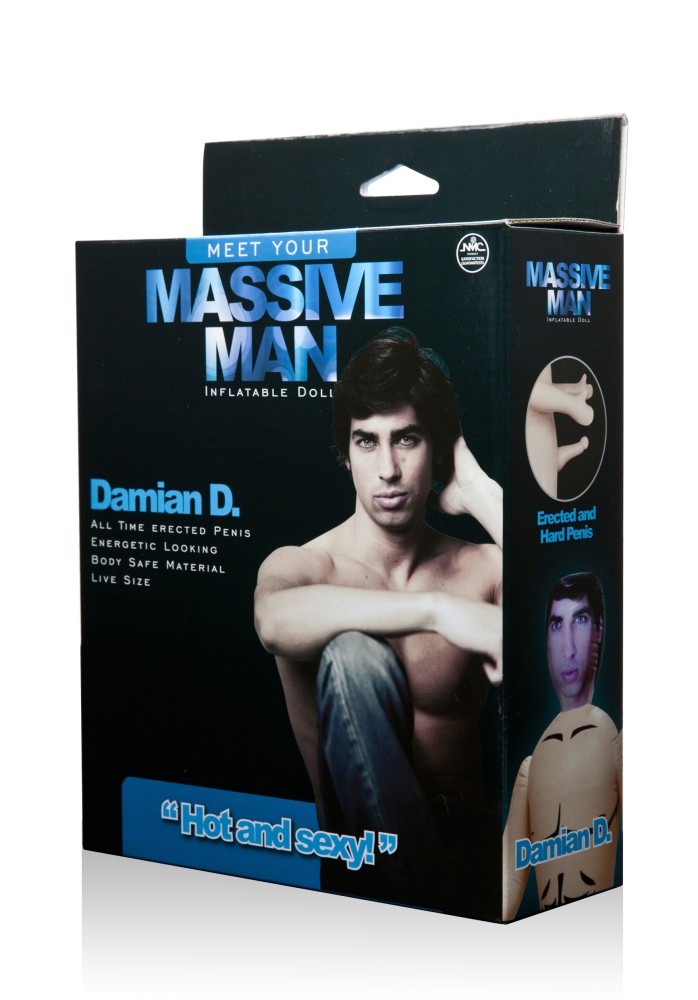 MASSIVE MAN DAMIAN D. LOVE DOLL | ViPstore.hu - Erotika webáruház #1 - EAN 4892503157109 | SKU NMC0002509