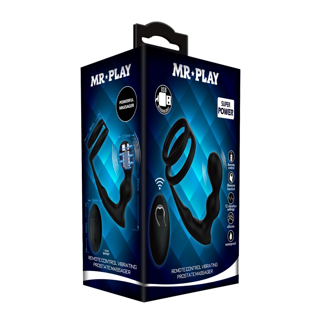 Mr. Play Vibrating Prostate Massager II | ViPstore.hu - Erotika webáruház #1 - EAN 6959532338010 | SKU DEBRA01925