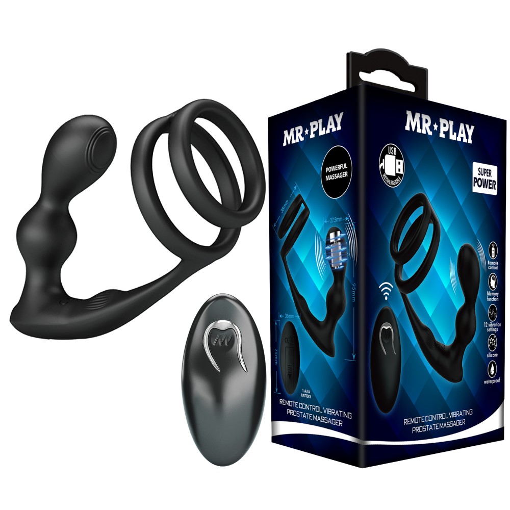 Mr. Play Vibrating Prostate Massager II | ViPstore.hu - Erotika webáruház #2 - EAN 6959532338010 | SKU DEBRA01925