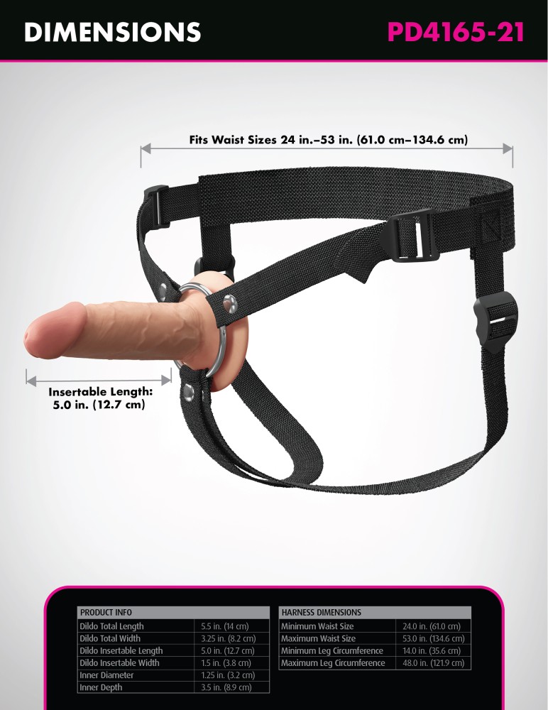 5" Silicone Hollow Strap-On Dual Density | ViPstore.hu - Erotika webáruház #8 - EAN 603912777789 | SKU PIPE416521
