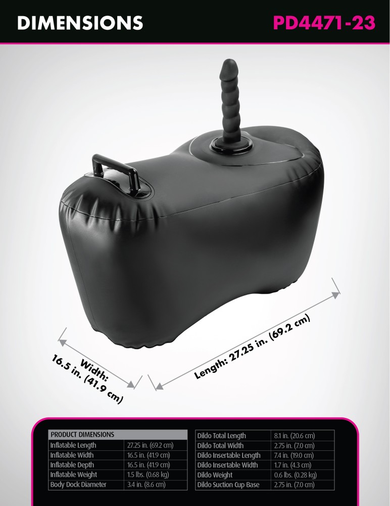 Body Dock Inflatable Love Seat | ViPstore.hu - Erotika webáruház #8 - EAN 603912775372 | SKU PIPE447123