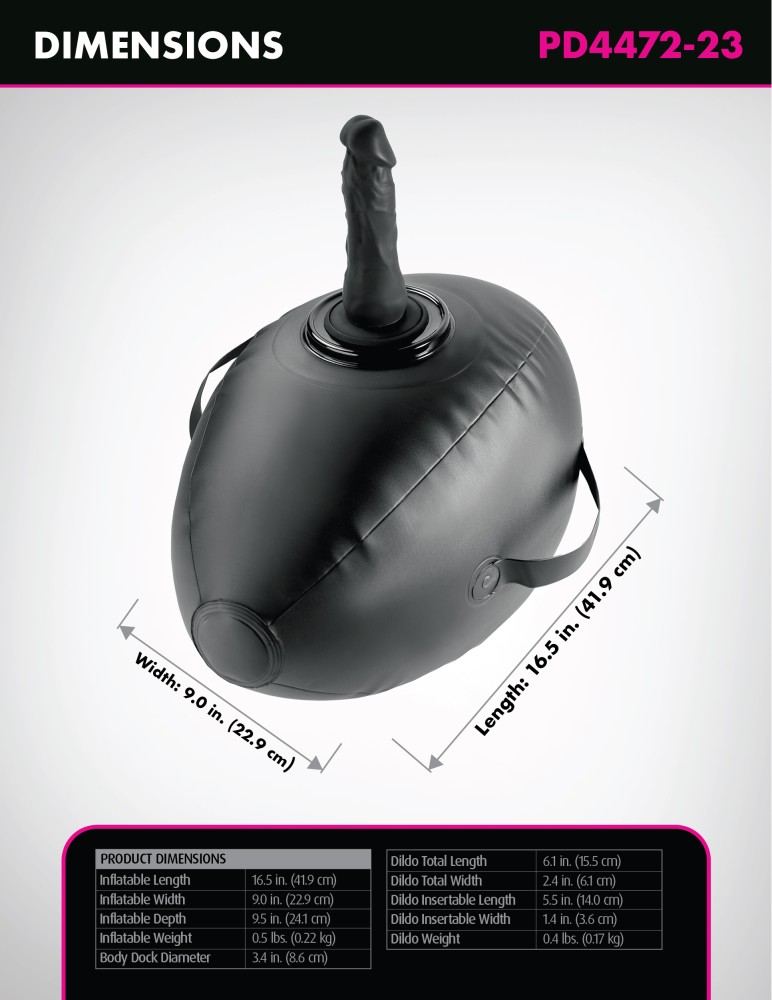 Body Dock Inflatable Love Ball | ViPstore.hu - Erotika webáruház #6 - EAN 603912776072 | SKU PIPE447223