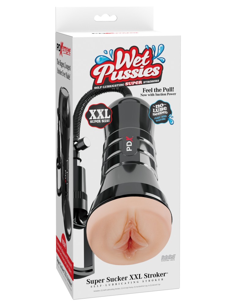 Super Sucker XXL Stroker | ViPstore.hu - Erotika webáruház #1 - EAN 603912777703 | SKU PIPERD44821