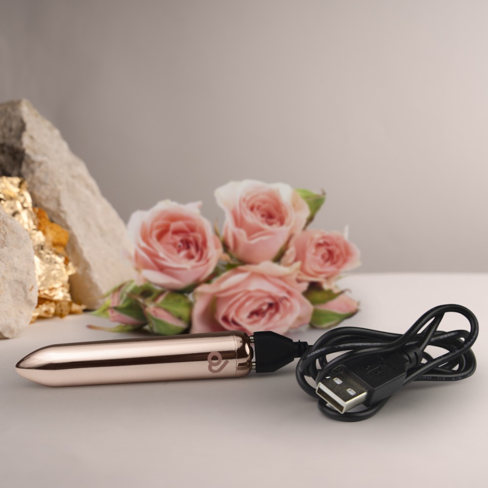 RO 90 Rechargeable bullet - Golden Rose | ViPstore.hu - Erotika webáruház #4 - EAN 811041015829 | SKU ROCKS00470