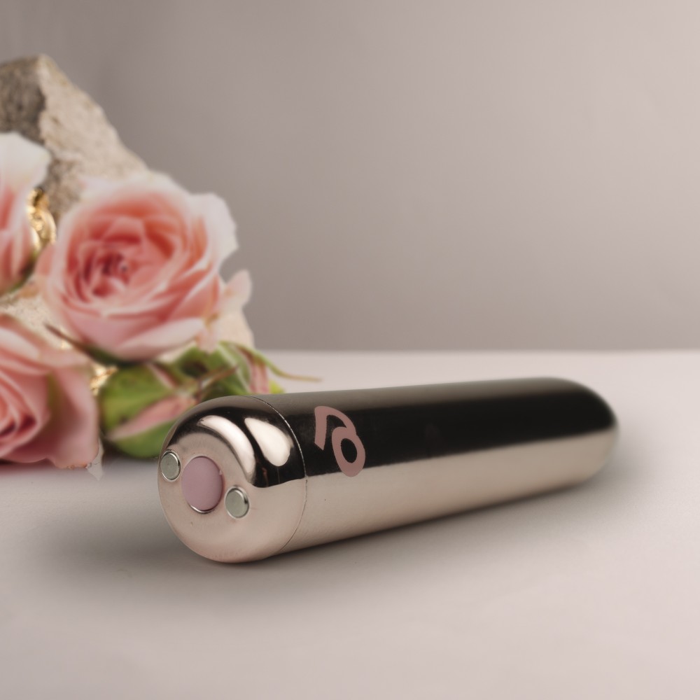 RO 90 Rechargeable bullet - Golden Rose | ViPstore.hu - Erotika webáruház #6 - EAN 811041015829 | SKU ROCKS00470