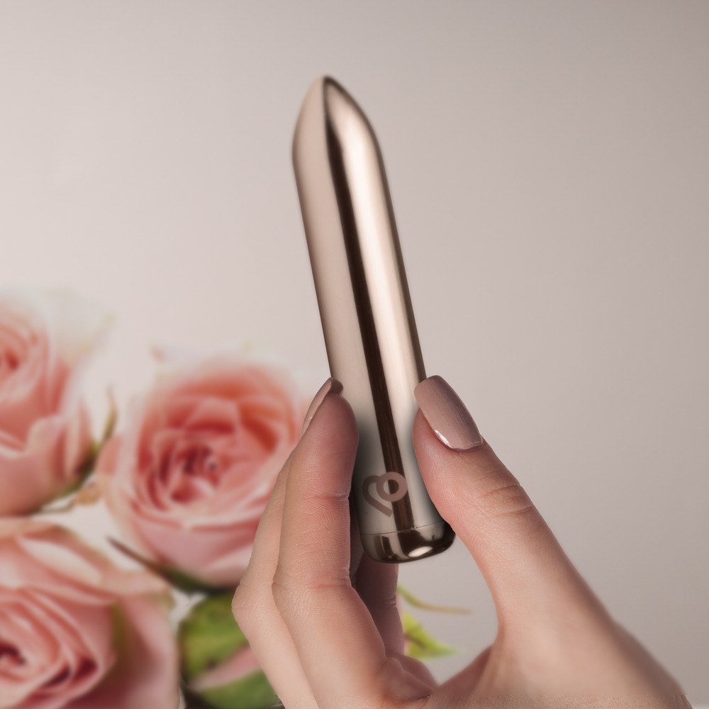 RO 90 Rechargeable bullet - Golden Rose | ViPstore.hu - Erotika webáruház #10 - EAN 811041015829 | SKU ROCKS00470