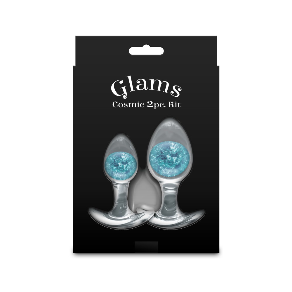 Cosmic Glams - 2pc Kit - Blue | ViPstore.hu - Erotika webáruház #3 - EAN 657447111112 | SKU NSTOYS1240