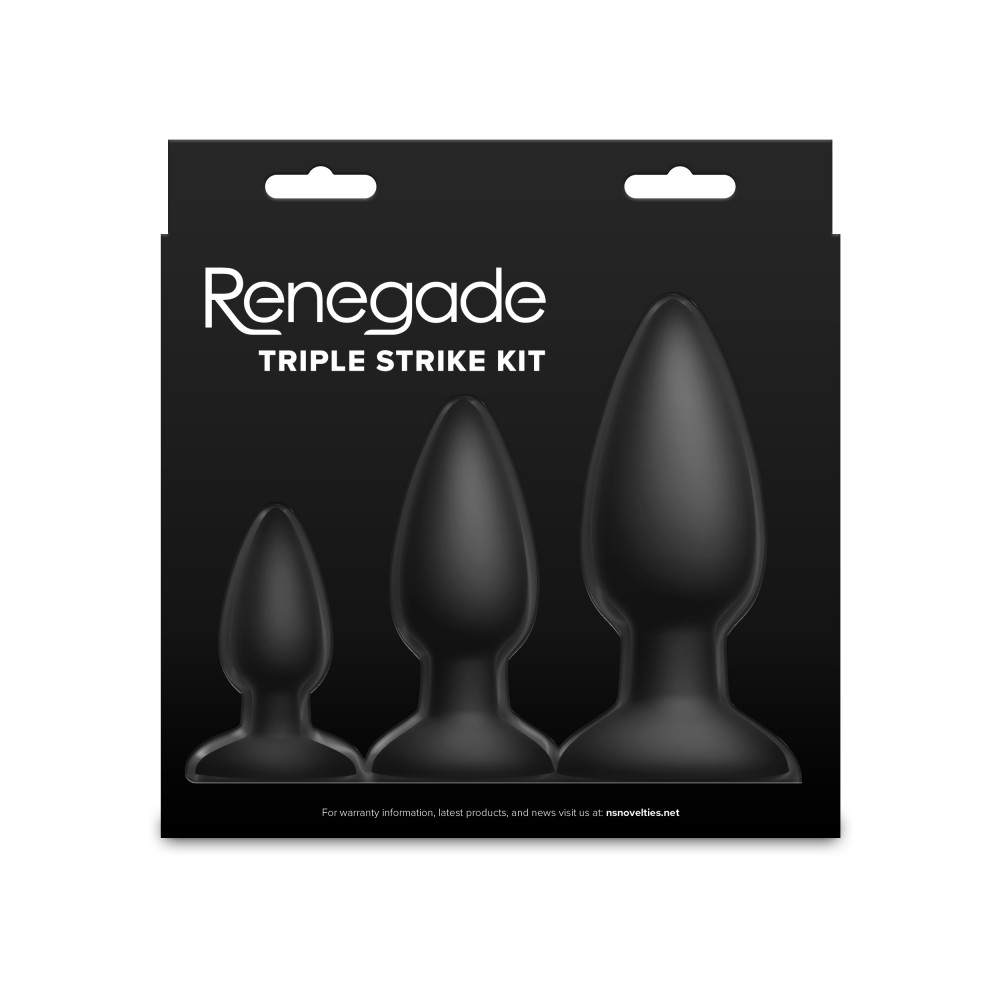 Renegade - Triple Strike Kit - Black | ViPstore.hu - Erotika webáruház #2 - EAN 657447111433 | SKU NSTOYS1266