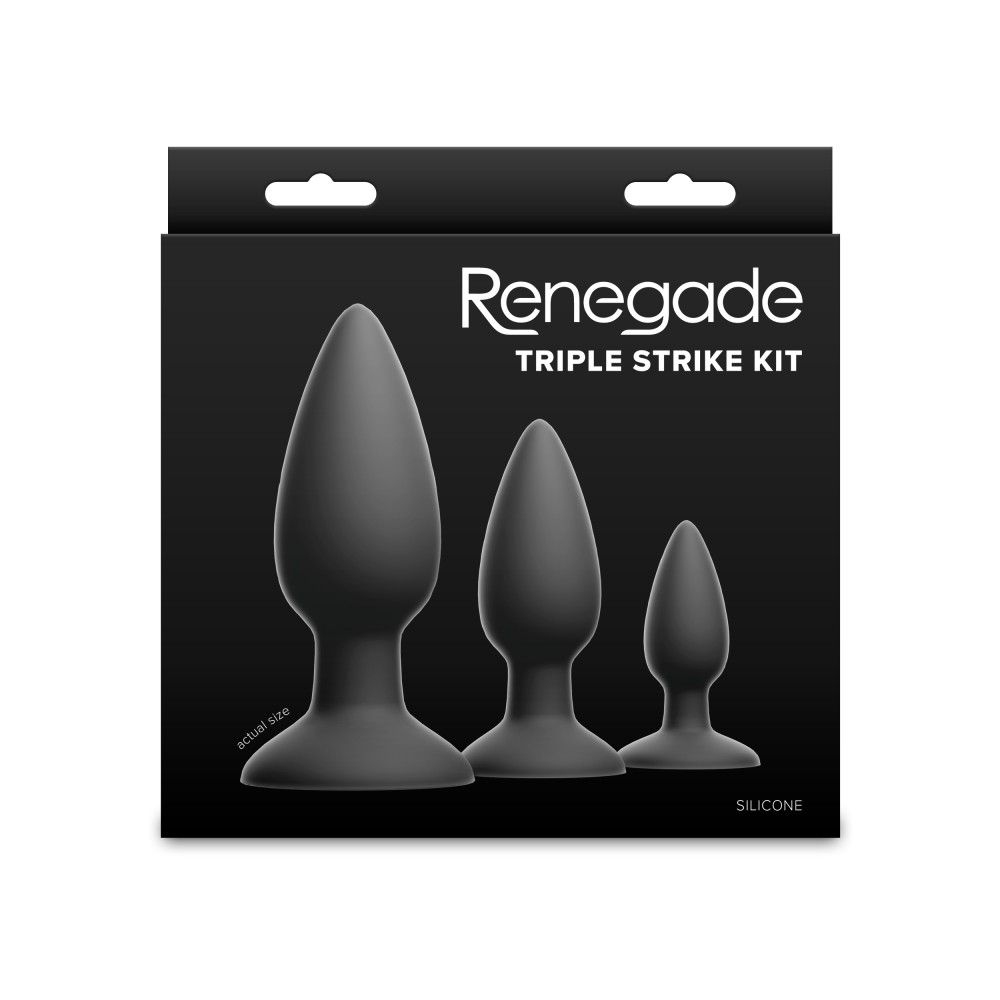 Renegade - Triple Strike Kit - Black | ViPstore.hu - Erotika webáruház #3 - EAN 657447111433 | SKU NSTOYS1266