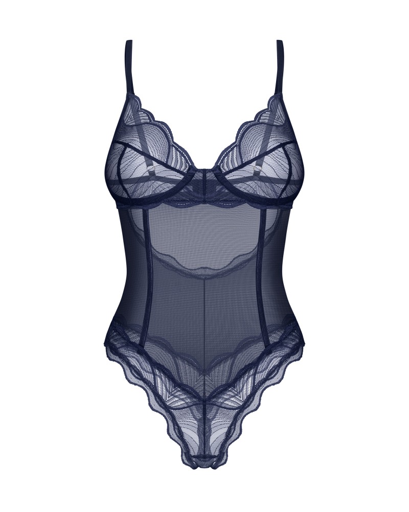 Nightly Blue crotchless teddy M/L | ViPstore.hu - Erotika webáruház #8 - EAN 5901688257838 | SKU OBSES02113