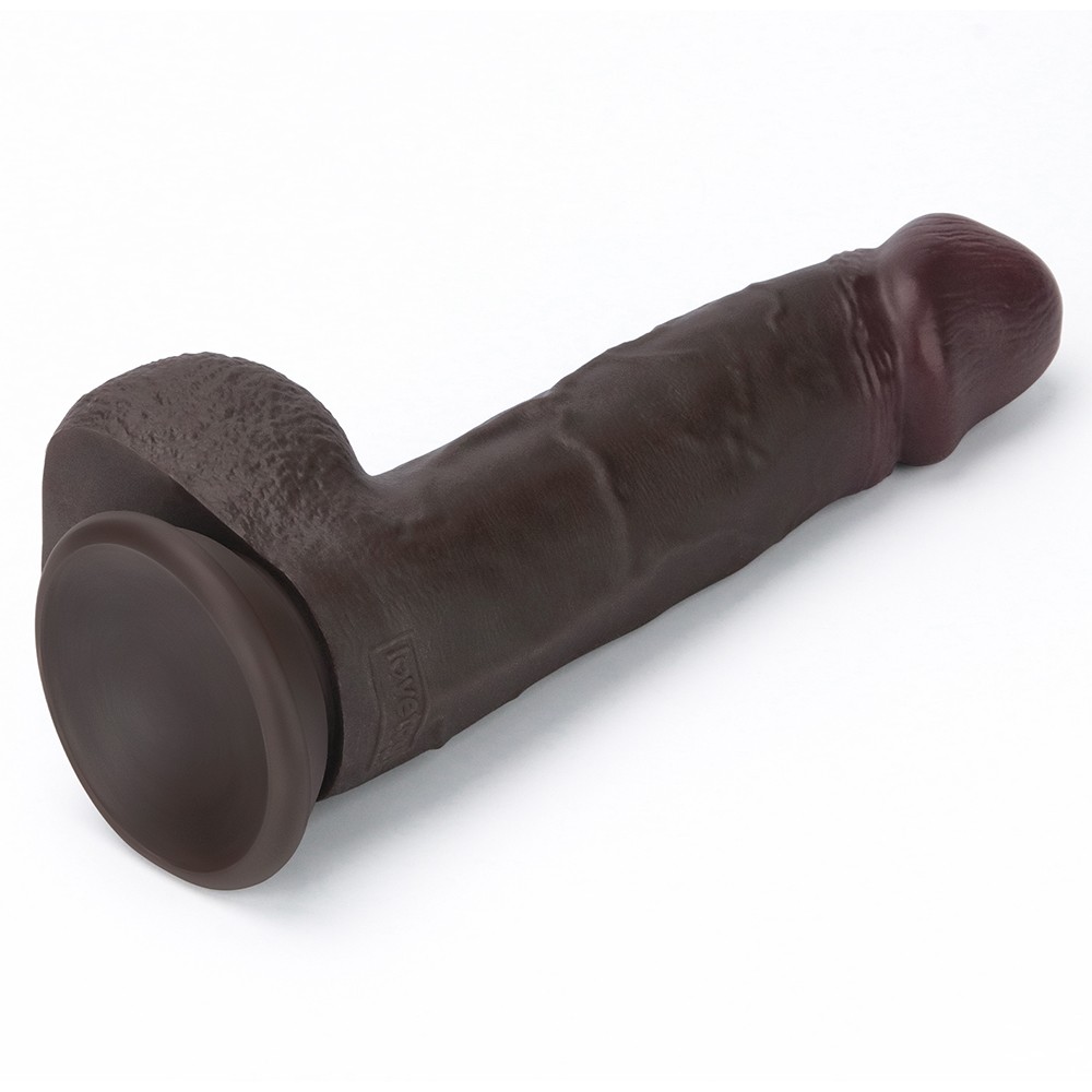 8'' Sliding Skin Pro II Dual Layer Silicone Dong (Black) | ViPstore.hu - Erotika webáruház #5 - EAN 6942063403173 | SKU LVTOY00854