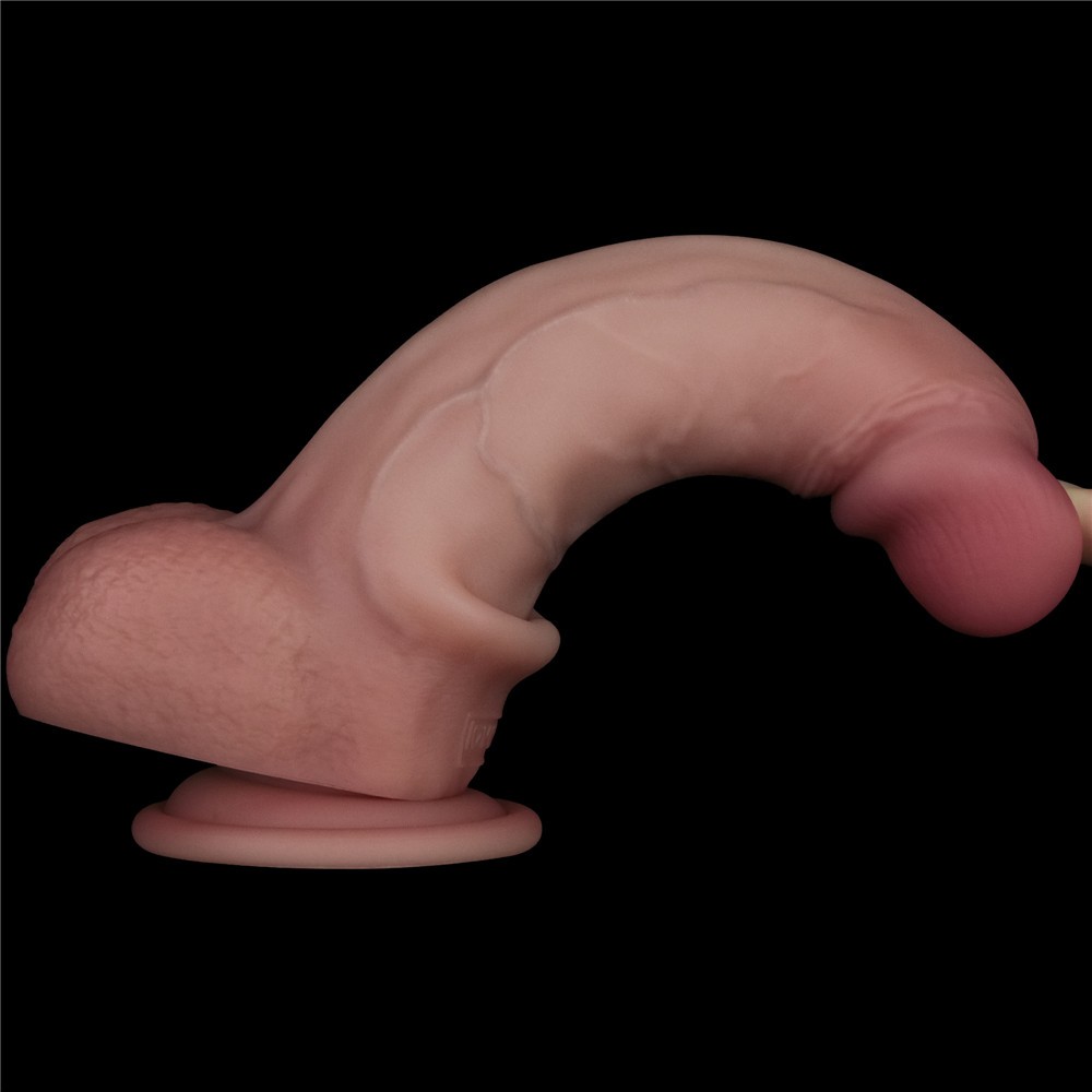 8" Vibrating Sliding Skin Pro II Silicone Dong | ViPstore.hu - Erotika webáruház #2 - EAN 6942063402688 | SKU LVTOY00856
